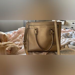 Michael Kors Gold Purse